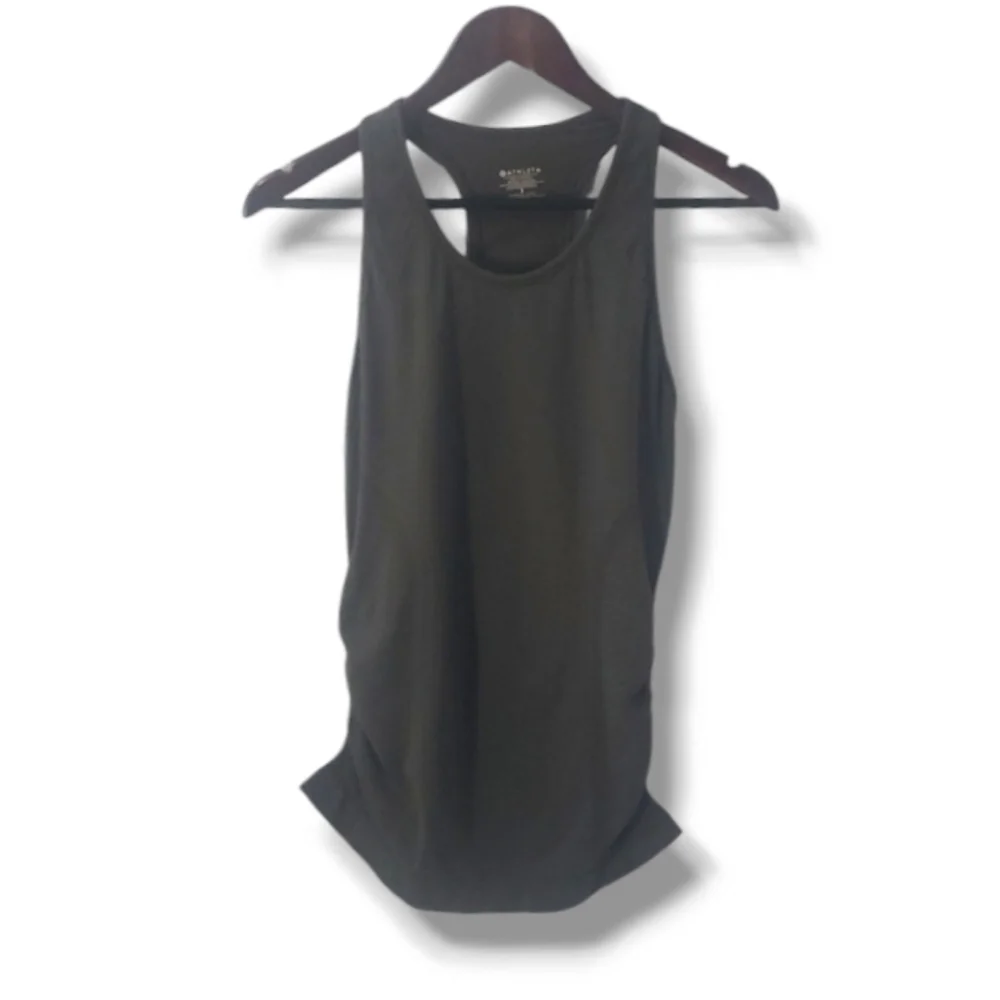 Athleta Speedlight Seamless Tank Dark Green Athleisure Athleticwear Size Small - Picture 2 of 9